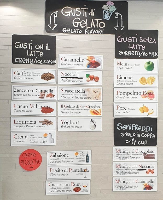 Gelato Shops in Bologna